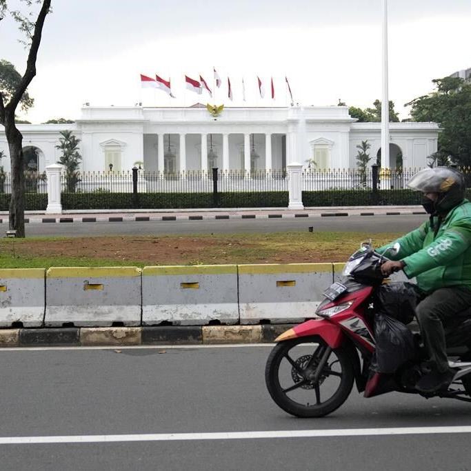Indonesian woman arrested after pointing gun at palace guard